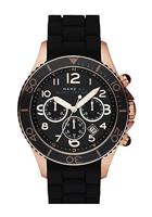 Horlogeband Marc by Marc Jacobs MBM5501 Silicoon Zwart 22mm - thumbnail