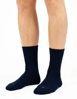 Apollo Merinowollen Sokken Badstof Zool 3-pack Navy-43/46 - thumbnail