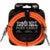 Ernie Ball 6416 Flex 3 meter instrumentkabel oranje
