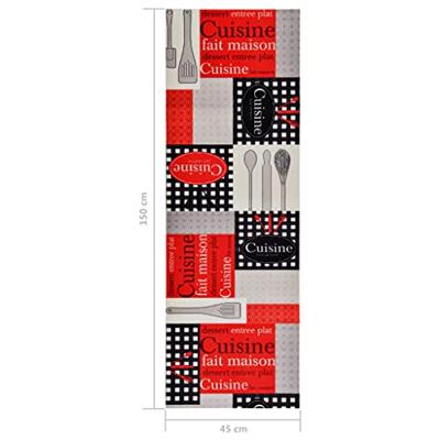 Keukenmat wasbaar Cuisine 45x150 cm