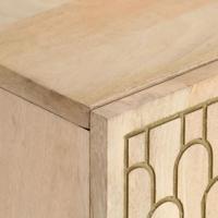 Tv-meubel 105x33x46cm massief mangohout - thumbnail