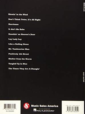 Hal Leonard Bob Dylan Easy Guitar Tab