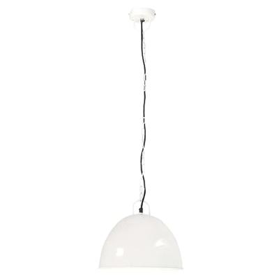 VidaXL Hanglamp industrieel vintage rond 25 w e27 31 cm wit