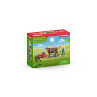 Schleich farm world - koe wasstation speelfiguur - thumbnail