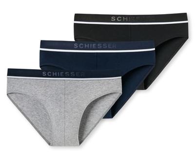 3-pack heren Rio slip 95/5 - Combi - S - Zwart - Onderbroek heren heren heren heren heren heren heren heren heren heren heren - Ondergoed heren