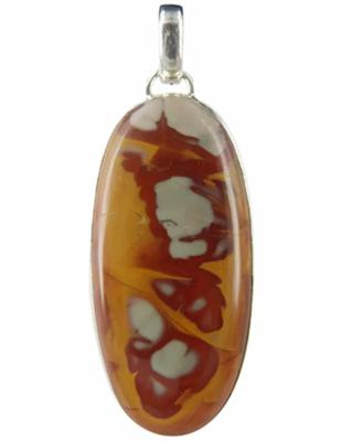 Zilveren Jaspis Noreena Hanger voor Vitaliteit en Levenskracht Zilveren Jaspis Noreena Hanger voor Vitaliteit en Levenskracht