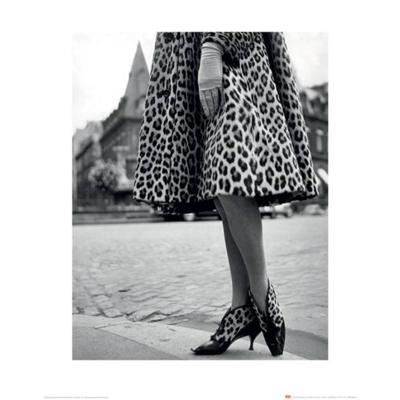 Kunstdruk Time Life - Dior Leopard Print 40x50cm