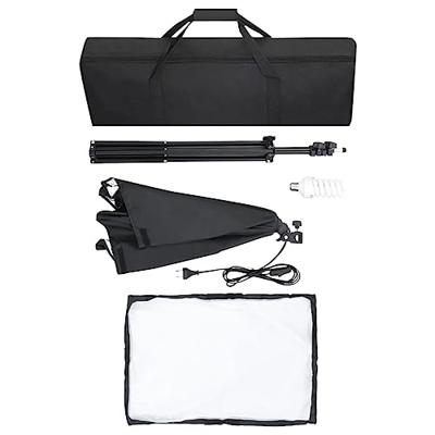 Professionele studiolampen 2 st 40x60 cm staal zwart Professionele studiolampen 2 st 40x60 cm staal zwart