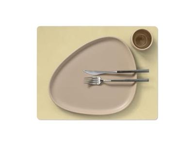 LIND DNA - Dinner Mat Square - Placemat 35x45cm Nupo Lemon Sorbet LIND DNA - Dinner Mat Square - Placemat 35x45cm Nupo Lemon Sorbet