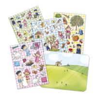 Bambolino Toys Fien & teun raamstickers - thumbnail