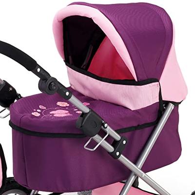 Poppenwagen Reig Trendy Royal Paars 45 cm - thumbnail