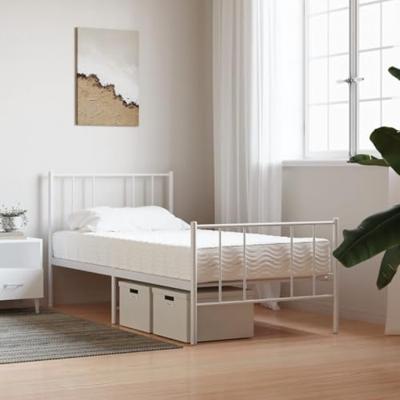 Schuimmatras hardheid H2 H3 90x220 cm wit Schuimmatras hardheid H2 H3 90x220 cm wit