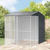 Vogelkooi Antraciet 215 x 310 x 247 cm Gegalvaniseerd staal - thumbnail