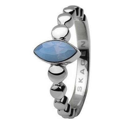 Dames ring Skagen JRSI005SS - Maat: 15