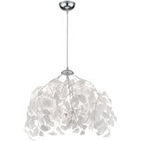 Trio Hanglamp met blaadjesLeavy 38cm grijstint - R10461901 - thumbnail