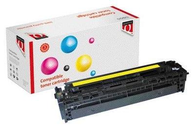 Tonercartridge quantore hp ce322a 128a geel