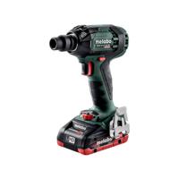 Metabo SSW 18 LTX 300 BL 18V LiHD Accu slagmoersleutel set 2 x 4.0Ah accu in Koffer - 300Nm - 1/2" - koolborstelloos | 602395800 - 602395800 - thumbnail