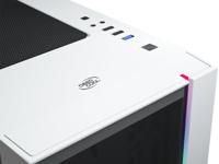 DeepCool matrexx 55 v3 add-rgb 3f midi tower behuizing (wit | 3x usb-a | rgb) - thumbnail