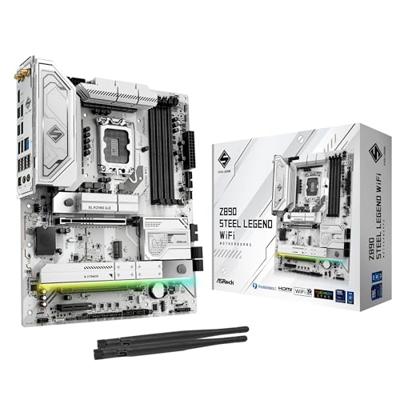 Moederbord ASRock Z890 Steel Legend WiFi LGA 1851 Intel Z890 - thumbnail