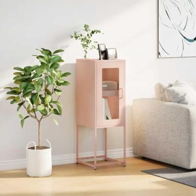 Dressoir 36x39x107 cm koudgewalst staal roze Dressoir 36x39x107 cm koudgewalst staal roze