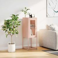 Dressoir 36x39x107 cm koudgewalst staal roze - thumbnail