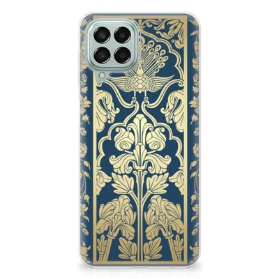 Samsung Galaxy M33 | TPU Case | Beige Flowers
