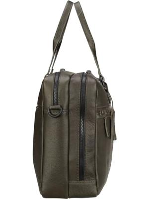 Burkely Minimal Mason Double Zip Laptopbag 15,6''-Green