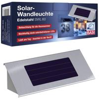 Basi SWL 60 7300-0022 Huisnummerlamp op zonne-energie LED LED vast ingebouwd RVS - thumbnail