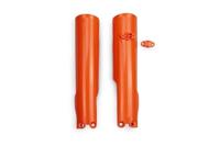 UFO PLAST voorvork bescherming fork protectors ufo ktm orange - thumbnail
