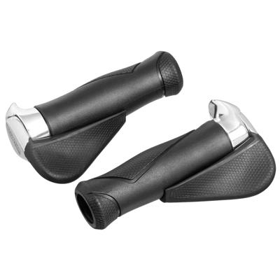 Ergotec Kraton ergonomic bicycle handlebar grips - large, 130mm, black