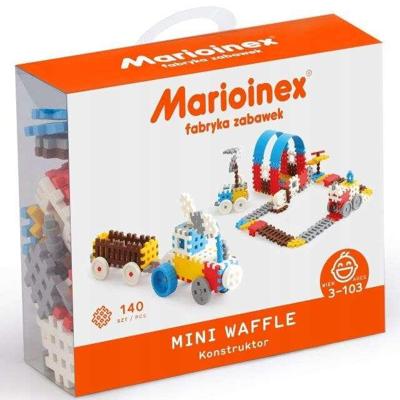 Marioinex Mini Waffle-bouwstenen, set 1, 140 stuks