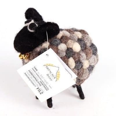 Vilten Schaap (Grijs)