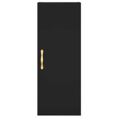 Hangkast 34,5x34x90 cm zwart