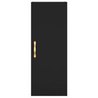 Hangkast 34,5x34x90 cm zwart - thumbnail