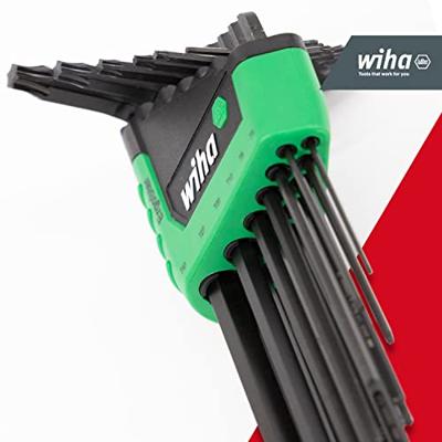 Wiha Stiftsleutelset | in ErgoStar houder | TORX® | kogelkop | 14-delig | chemisch gezwart | in blister - 43847 - 43847 - thumbnail
