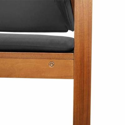 Tuinstoel Bruin 50 x 50 x 91cm Massief acaciahout