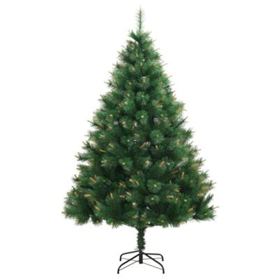 VidaXL Kunstkerstboom met scharnieren en standaard 210 cm