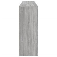 Dressoir met LED-verlichting 181,5x37x100 cm grijs sonoma eiken - thumbnail