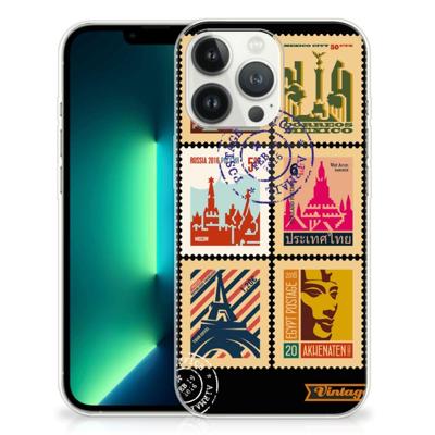 iPhone 13 Pro Max | Silliconen Back Cover | Postzegels iPhone 13 Pro Max | Silliconen Back Cover | Postzegels