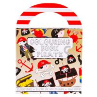 Duckiez Kleurboekje met stickers piraat - thumbnail