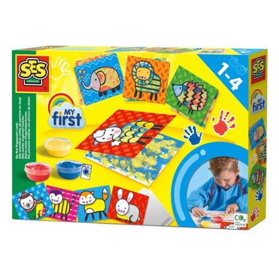 SES Creative My First - Mijn eerste vingerverf kaarten SES Creative My First - Mijn eerste vingerverf kaarten