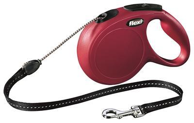 Flexi New Classic M 8 m Geel Hond Intrekbare riem