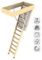 Novoferm vlieringtrap 1300 3-dlg 70x120x20cm - thumbnail