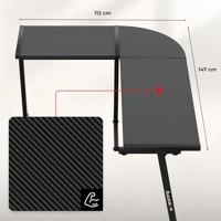HUZARO HERO 6.0 BLACK GAMING BUREAU - thumbnail