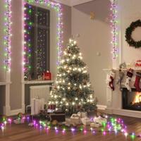 VidaXL Lichtslinger compact met 3000 led's pastel meerkleurig 65 m pvc - thumbnail