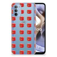 Motorola Moto G31 | G41 | Siliconen Case | Paprika Red - thumbnail