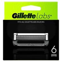 Gillette Gillette Labs Navulscheermesjes Exfoliating Bar en Heated Razor - 6ST - thumbnail
