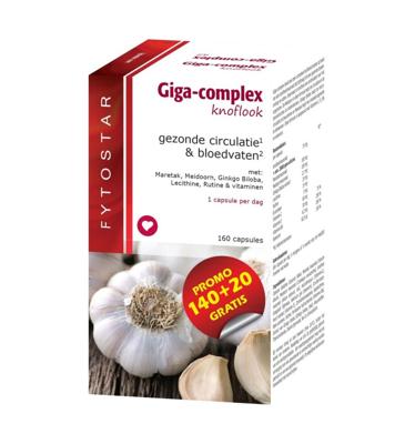 Giga complex knoflook 160 Capsules