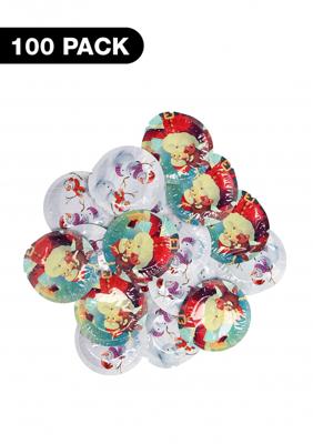 Exs Christmas Condoms - 100 pack Exs Christmas Condoms - 100 pack