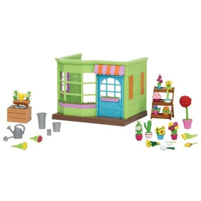 Li'l Woodzeez bloemenwinkel 19 cm 25 delig Li'l Woodzeez bloemenwinkel 19 cm 25 delig